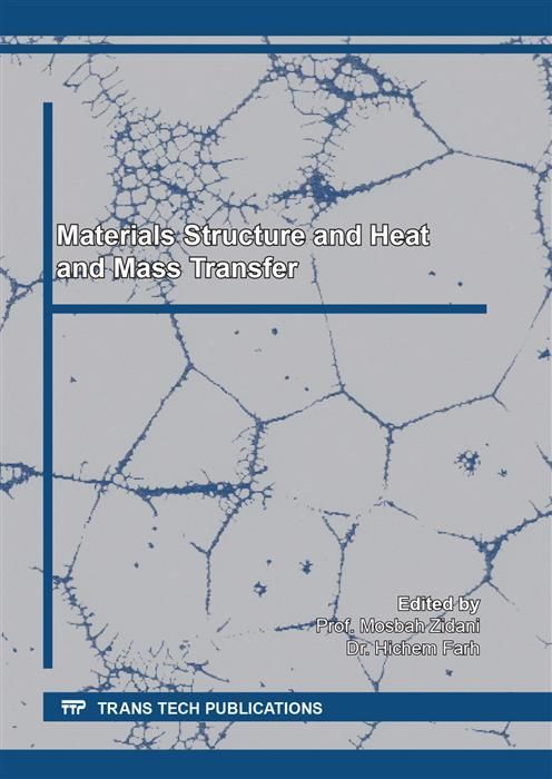 Produktbild: Materials Structure and Heat and Mass Transfer