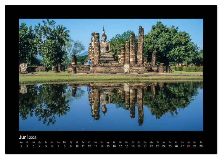 Produktbild: Thailand - Traumstr&auml;nde und Tempel (Wandkalender 2026 DIN A4 quer), CALVENDO Monatskalender