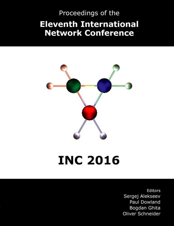 Produktbild: Proceedings of the Eleventh International Network Conference (INC 2016)