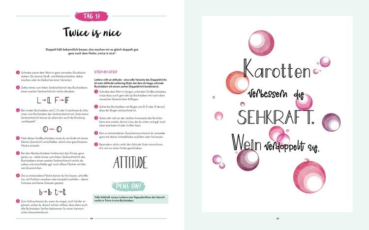 Produktbild: Handlettering &ndash; Super easy! Dein 30-Tage-Workshop