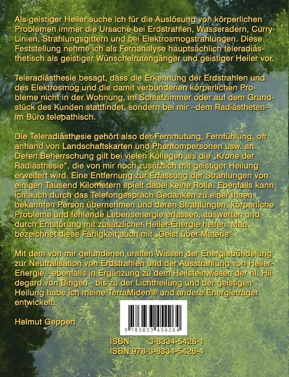 Produktbild: Heilkr&auml;fte, Energien und Strahlungsentst&ouml;rung