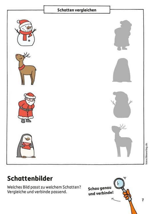 Produktbild: Weihnachtsr&auml;tsel &ndash; Kunterbunter Kindergartenblock ab 3 Jahre