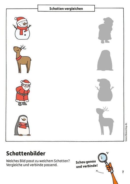 Produktbild: Weihnachtsr&auml;tsel &ndash; Kunterbunter Kindergartenblock ab 3 Jahre
