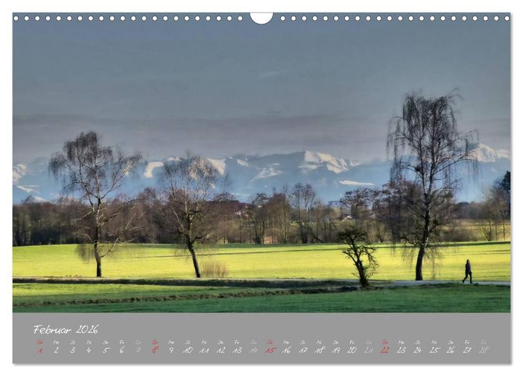 Produktbild: Farbrausch Bodensee (Wandkalender 2026 DIN A3 quer), CALVENDO Monatskalender