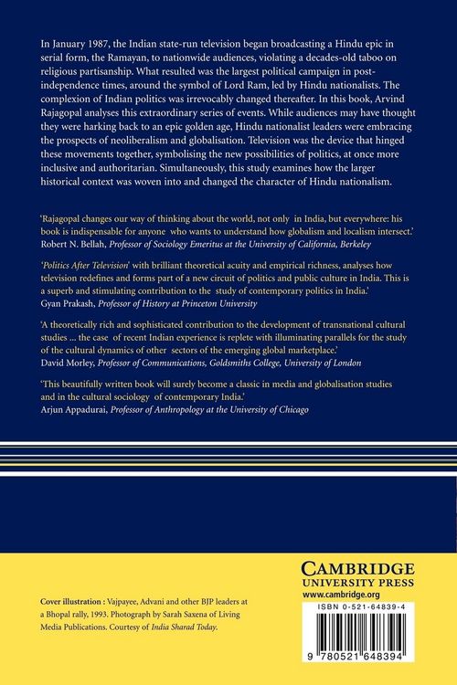 Produktbild: Politics After Television