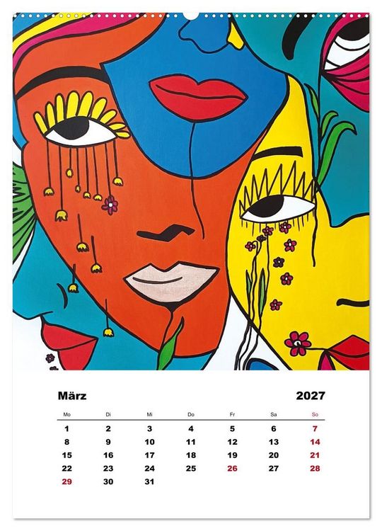 Produktbild: Pop Art - Atelier Zippo (hochwertiger Premium Wandkalender 2027 DIN A2 hoch), Kunstdruck in Hochglanz