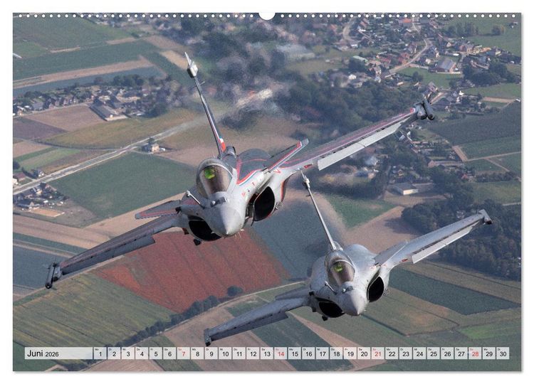 Produktbild: Milit&auml;rjets aus aller Welt (Wandkalender 2026 DIN A2 quer), CALVENDO Monatskalender