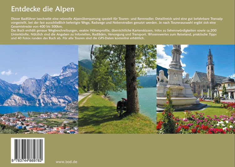 Produktbild: Das M&uuml;nchen - Gardasee GPS RadReiseBuch