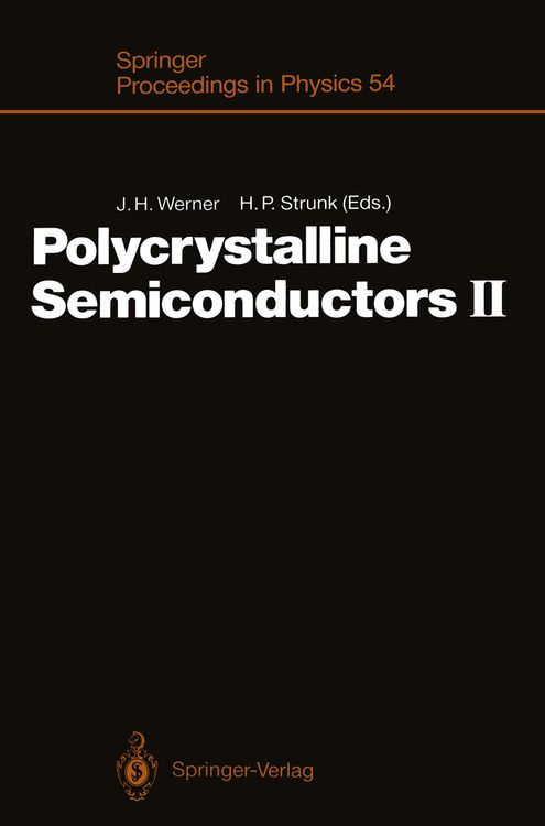 Produktbild: Polycrystalline Semiconductors II