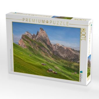 Produktbild: CALVENDO Puzzle Ein Motiv aus dem Kalender Dolomiten, Alpenparadies im Norden Italiens | 1000 Teile Lege-Gr&ouml;&szlig;e 64x48cm Foto-Puzzle f&uuml;r gl&uuml;ckliche Stun