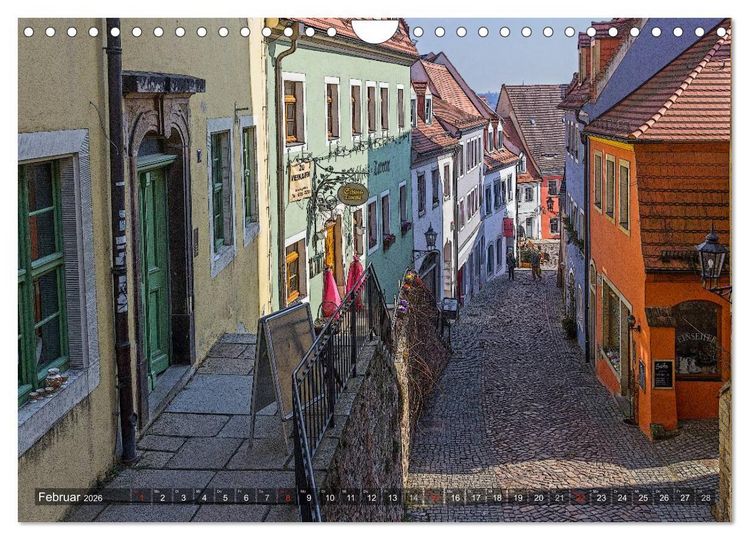 Produktbild: Das Jahr an der Elbe in Mei&szlig;en (Wandkalender 2026 DIN A4 quer), CALVENDO Monatskalender