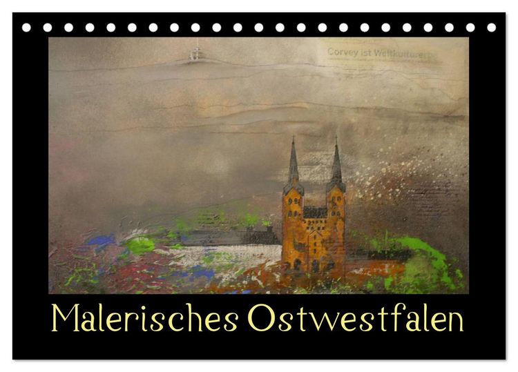 Produktbild: Malerisches Ostwestfalen (Tischkalender 2026 DIN A5 quer), CALVENDO Monatskalender