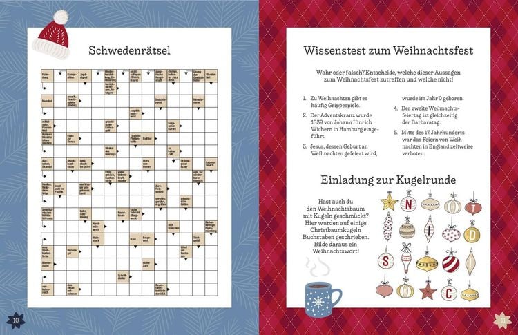 Produktbild: R&auml;tsel f&uuml;r die Weihnachtszeit I R&auml;tselbuch f&uuml;r Erwachsene