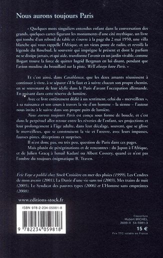 Produktbild: Nous Aurons Toujours Paris