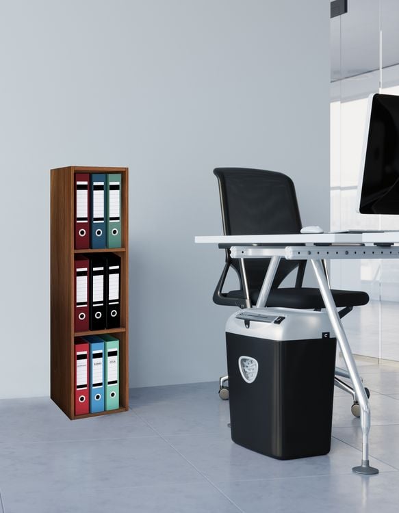 Produktbild: Holz B&uuml;ro Regal B&uuml;cher Ordner Aktenregal Offas 3f