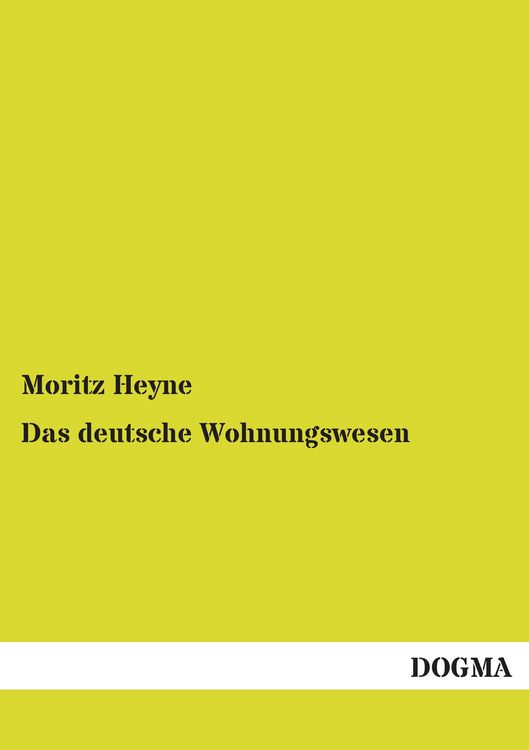 Produktbild: Das deutsche Wohnungswesen