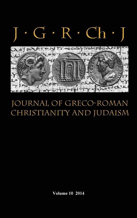 Produktbild: Journal of Greco-Roman Christianity and Judaism 10 (2014)