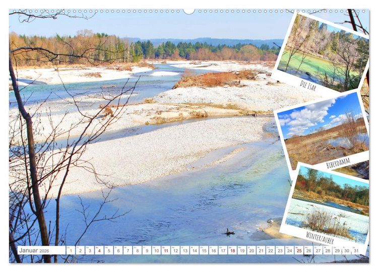 Produktbild: Mein Geretsried - Isarstadt im oberbayerischen Landkreis Bad T&ouml;lz-Wolfratshausen (Wandkalender 2026 DIN A2 quer), CALVENDO Monatskalender