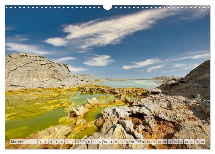 Produktbild: Die sch&ouml;nsten Vulkane Afrikas (Wandkalender 2027 DIN A3 quer), CALVENDO Monatskalender