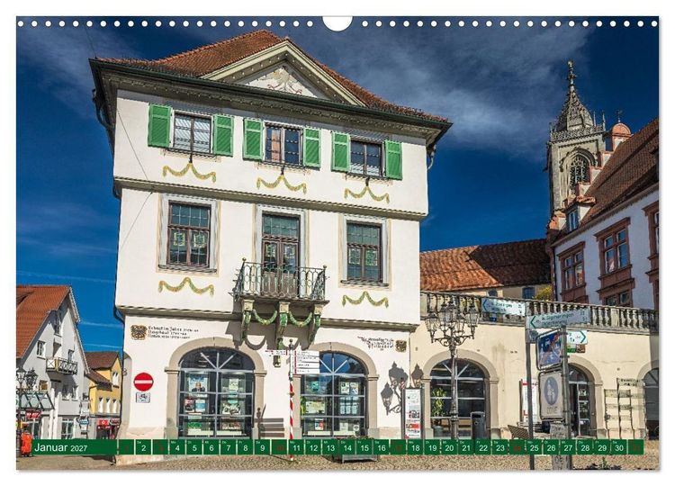 Produktbild: Pfullendorf - die Perle im Linzgau (Wandkalender 2027 DIN A3 quer), CALVENDO Monatskalender