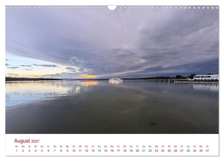 Produktbild: Hier f&uuml;hle ich mich zuhause - Landsberg am Lech und Ammersee (Wandkalender 2027 DIN A3 quer), CALVENDO Monatskalender