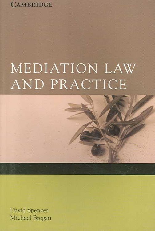 Produktbild: Mediation Law and Practice