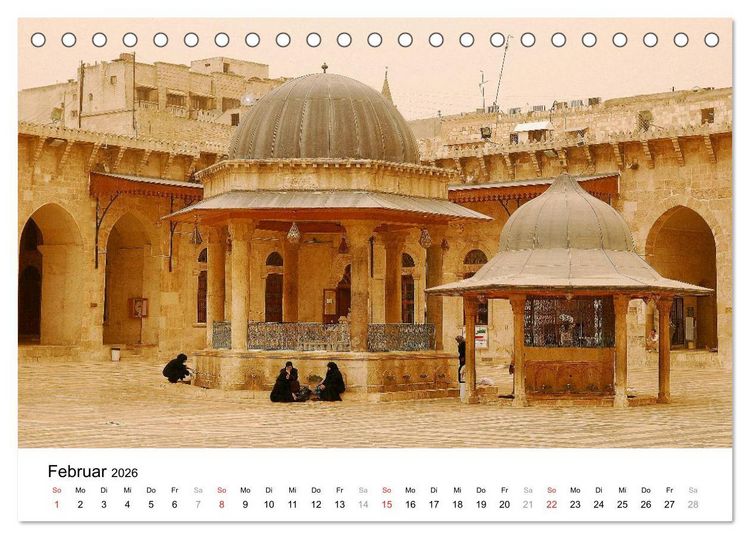 Produktbild: Syrien - verlorene Sch&auml;tze (Tischkalender 2026 DIN A5 quer), CALVENDO Monatskalender