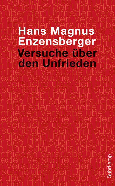 Produktbild: Versuche &uuml;ber den Unfrieden