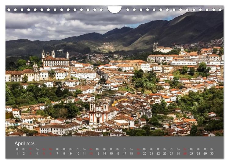 Produktbild: Brasilien 2026 abseits von Rio (Wandkalender 2026 DIN A4 quer), CALVENDO Monatskalender