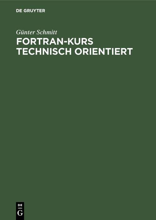 Produktbild: Fortran-Kurs technisch orientiert