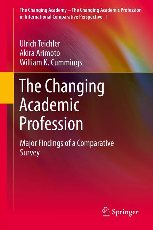 Produktbild: The Changing Academic Profession