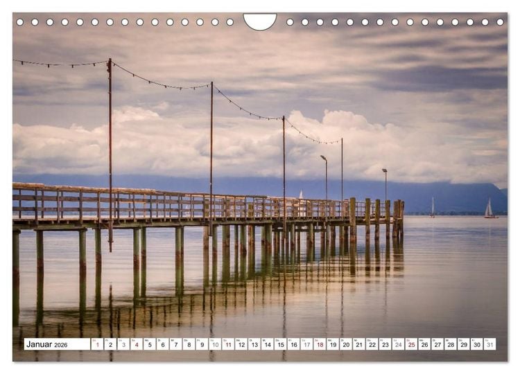 Produktbild: Chiemsee-Romantik (Wandkalender 2026 DIN A4 quer), CALVENDO Monatskalender