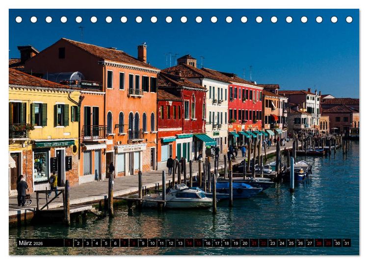 Produktbild: Bella Italia. Farben des S&uuml;dens (Tischkalender 2026 DIN A5 quer), CALVENDO Monatskalender
