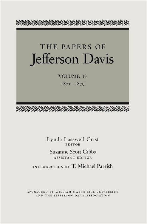 Produktbild: The Papers of Jefferson Davis