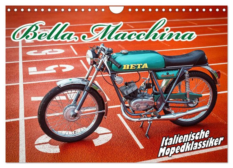 Produktbild: Bella Macchina (Wandkalender 2026 DIN A4 quer), CALVENDO Monatskalender