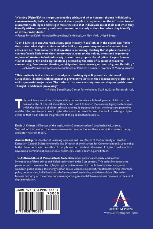 Produktbild: Hacking Digital Ethics