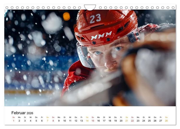 Produktbild: Kufen, Ski & Snowboard (Wandkalender 2026 DIN A4 quer), CALVENDO Monatskalender