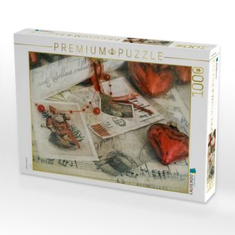 Produktbild: CALVENDO Puzzle Weihnachtspost | 1000 Teile Lege-Gr&ouml;&szlig;e 64x48cm Foto-Puzzle f&uuml;r gl&uuml;ckliche Stunden
