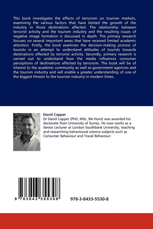 Produktbild: Terrorism, Tourism and Consumer Behaviour