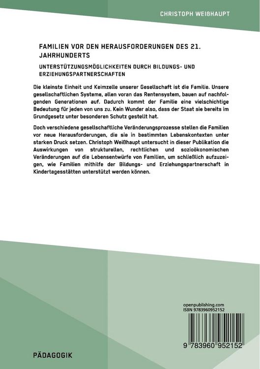 Produktbild: Familien vor den Herausforderungen des 21. Jahrhunderts
