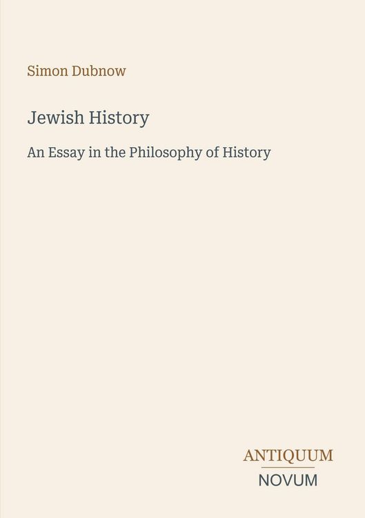 Produktbild: Jewish History