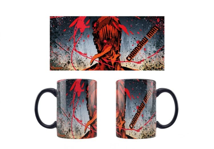 Produktbild: Chainsaw Man - Tasse - Motiv: Aki & Makima