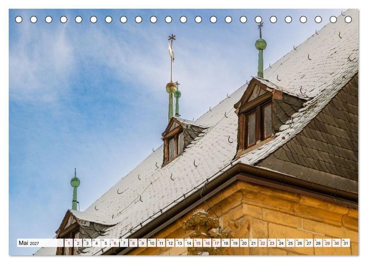 Produktbild: Goslar im Winter (Tischkalender 2027 DIN A5 quer), CALVENDO Monatskalender