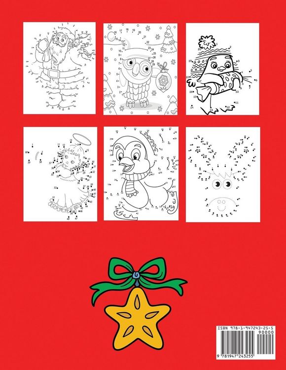Produktbild: Christmas Connect the Dots Book for Kids