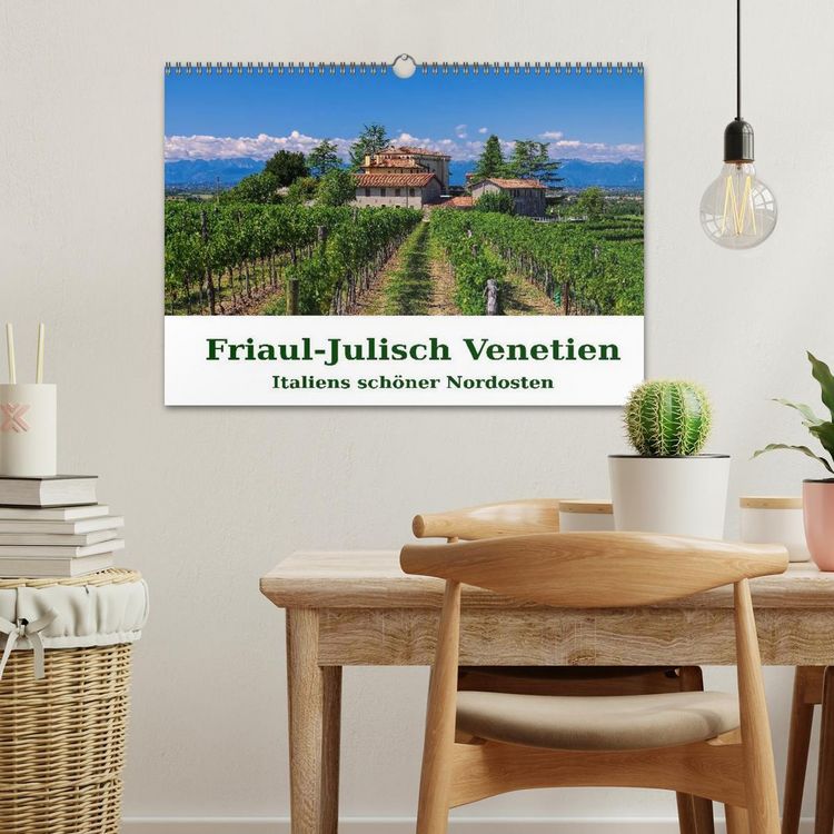 Produktbild: Friaul-Julisch Venetien - Italiens sch&ouml;ner Nordosten (Wandkalender 2026 DIN A3 quer), CALVENDO Monatskalender
