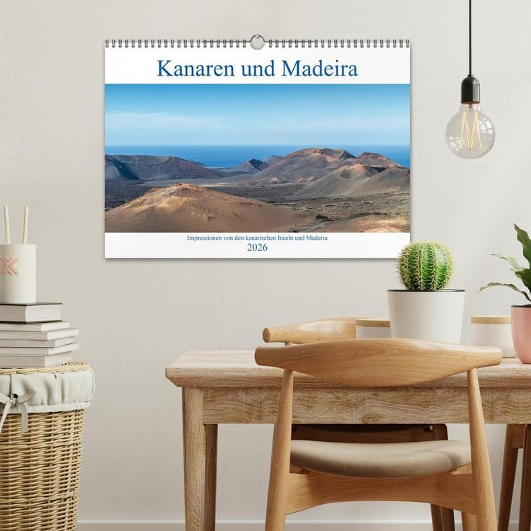 Produktbild: Kanaren und Madeira (Wandkalender 2026 DIN A3 quer), CALVENDO Monatskalender