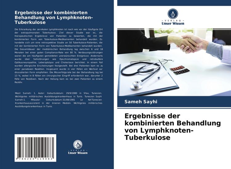 Produktbild: Ergebnisse der kombinierten Behandlung von Lymphknoten-Tuberkulose