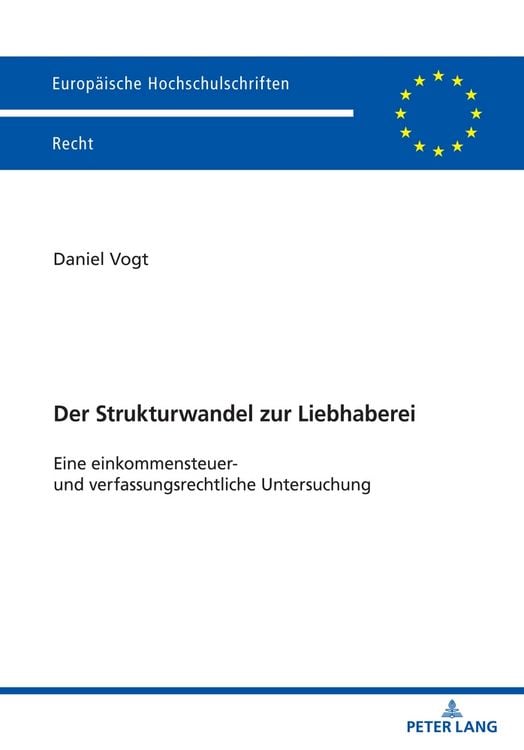 Produktbild: Der Strukturwandel zur Liebhaberei