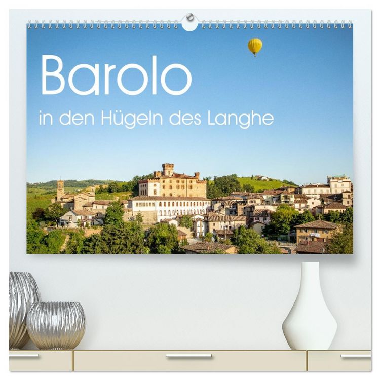 Produktbild: Barolo in den H&uuml;geln des Langhe (hochwertiger Premium Wandkalender 2026 DIN A2 quer), Kunstdruck in Hochglanz