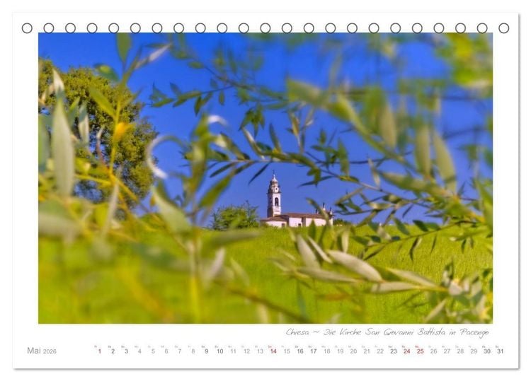 Produktbild: Sehnsucht Gardasee - Mediterranes Flair am Lago di Garda (Tischkalender 2026 DIN A5 quer), CALVENDO Monatskalender